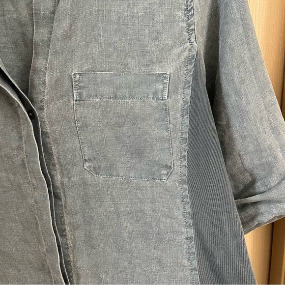 James Perse linen button down top - Picture 7 of 10